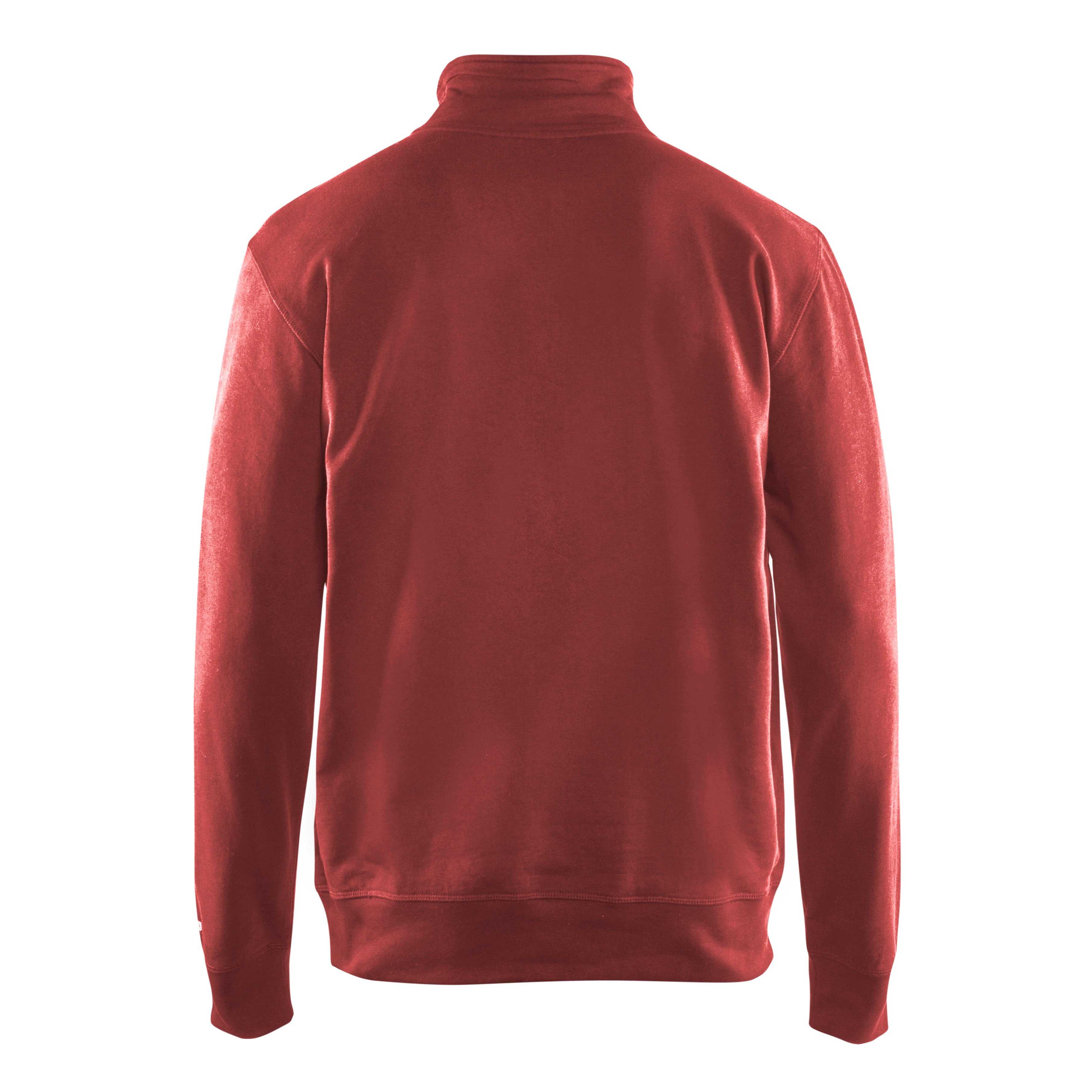 BLAKLADER 33691158 Sweatshirt with Half Zip Work Sweatshirt MEN - 100% Cotton